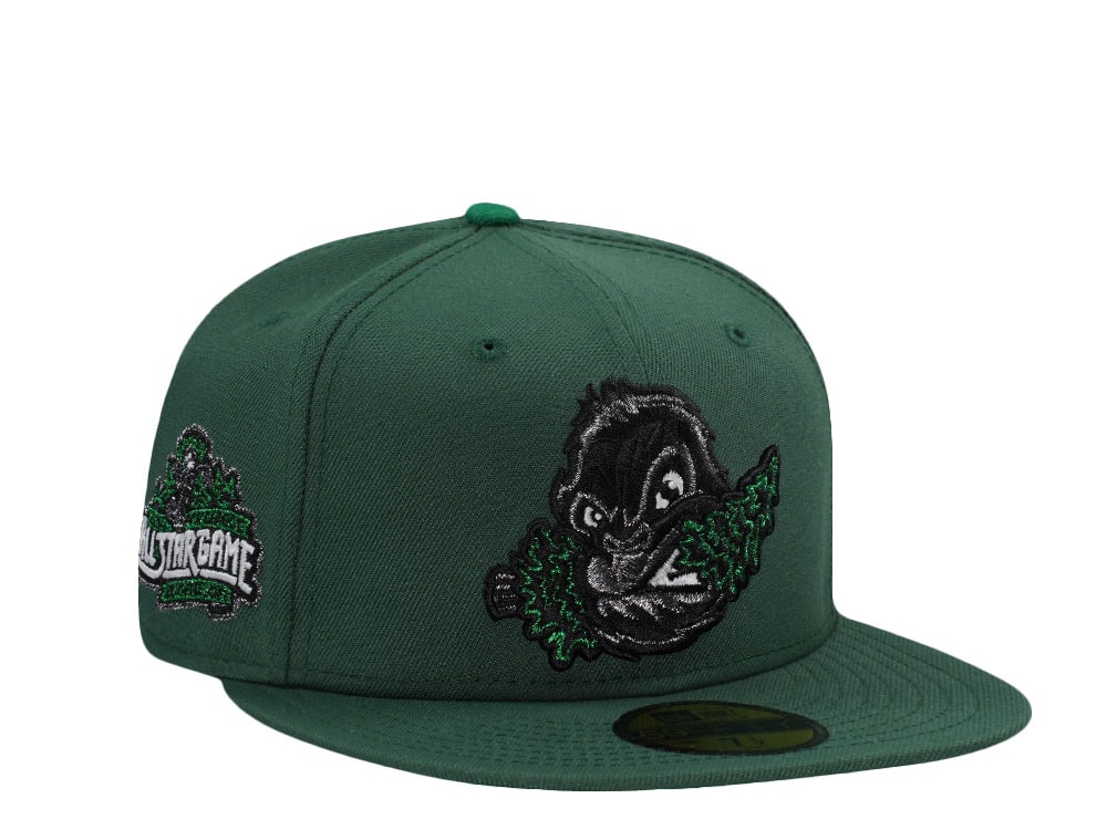 New Era Eugene Emeralds All Star Game 2014 Mountain Pine Green Prime Edition 59Fifty Fitted Gorra