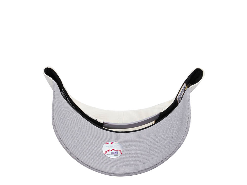 New Era New York Yankees World Series 1999 Chrome Metallic Two Tone Edition 9Forty A Frame Snapback Gorra