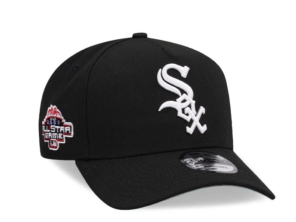 New Era Chicago White Sox All Star Game 2003 Black Edition 9Forty A Frame Snapback Gorra