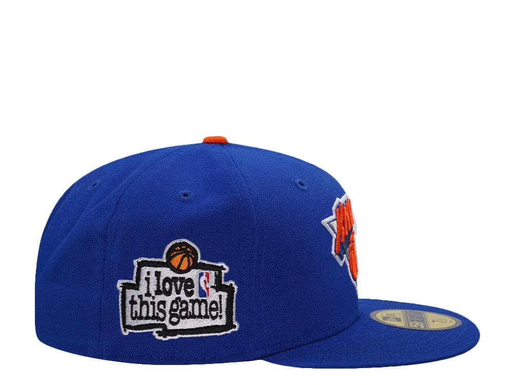 New Era New York Knicks Love Rush Blue Prime Edition 59Fifty Fitted Gorra
