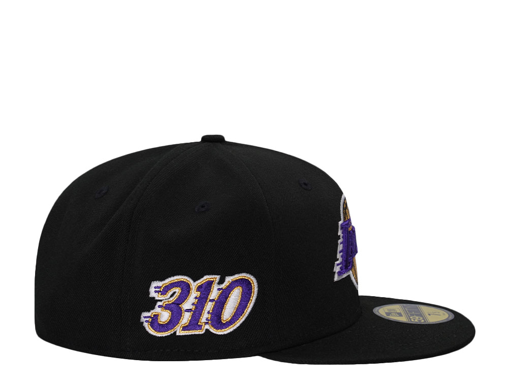 New Era Los Angeles Lakers Lakeshow Gold Black Edition 59Fifty Fitted Gorra