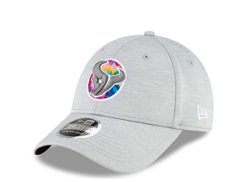 New Era Houston Texans Crucial Catch 9Forty Stretch Snapback Gorra