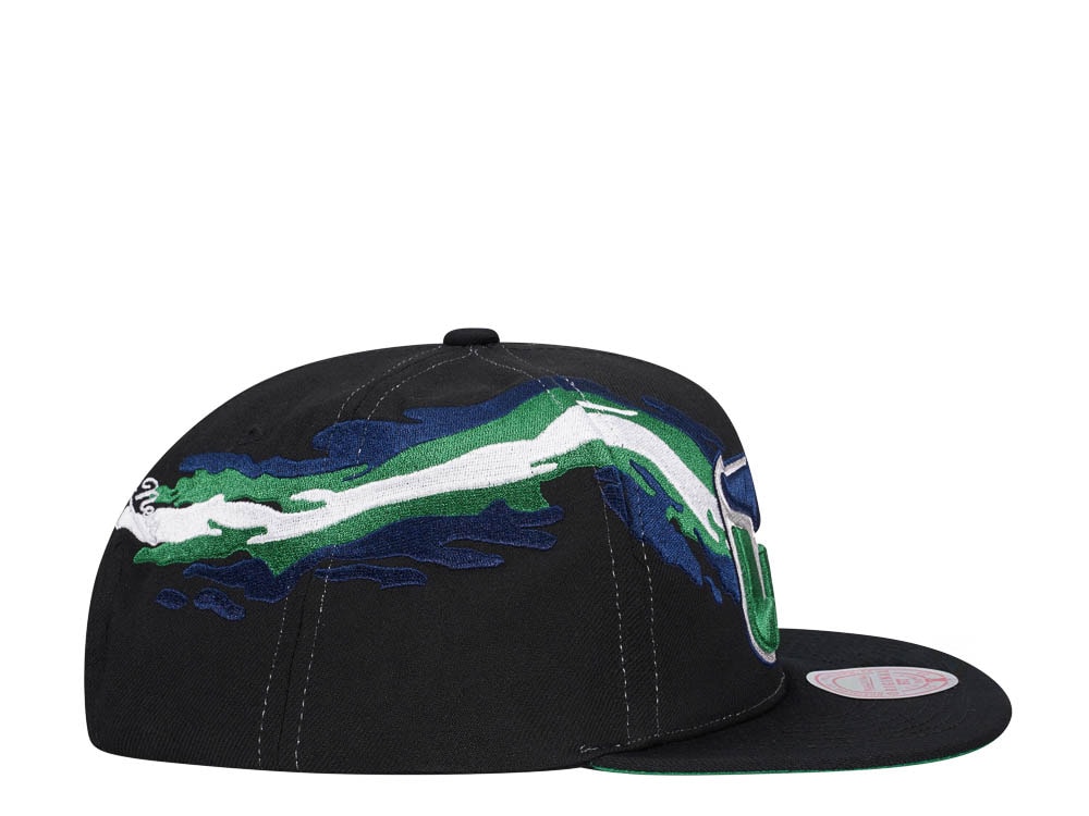 Mitchell & Ness Hartford Whalers Vintage Paintbrush Snapback Gorra