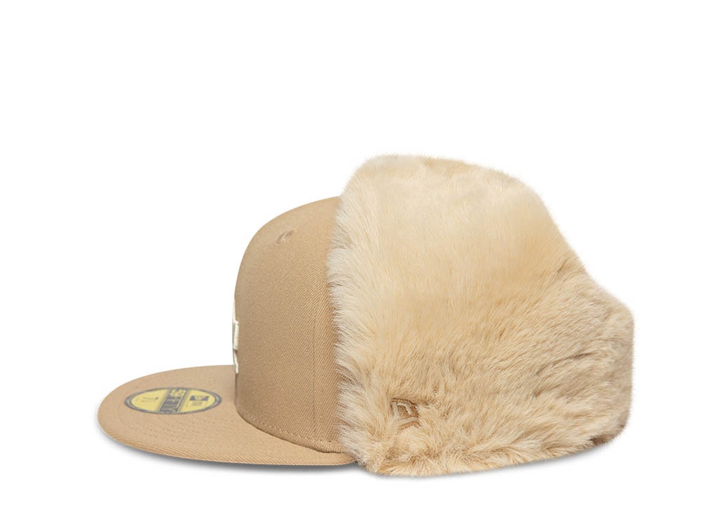 New Era Los Angeles Dodgers World Series 1981 Camel Prime Edition 59Fifty Dogear Fitted Gorra