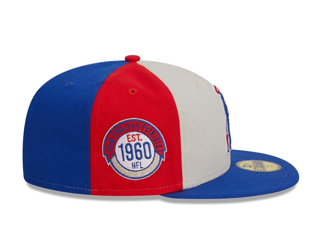 New Era New England Patriots NFL Sideline 2023 59Fifty Fitted Gorra