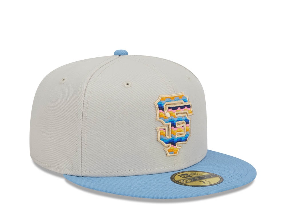 New Era San Francisco Giants Beachfront Stone Two Tone Edition 59Fifty Fitted Gorra