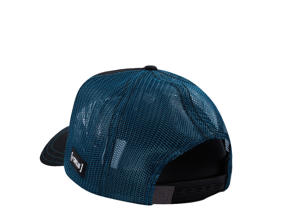Capslab Looney Tunes Taz Black Trucker Snapback Gorra