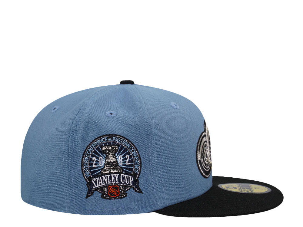 New Era Detroit Red Wings Stanley Cup 2002 Faded Blue Two Tone Edition 59Fifty Fitted Gorra