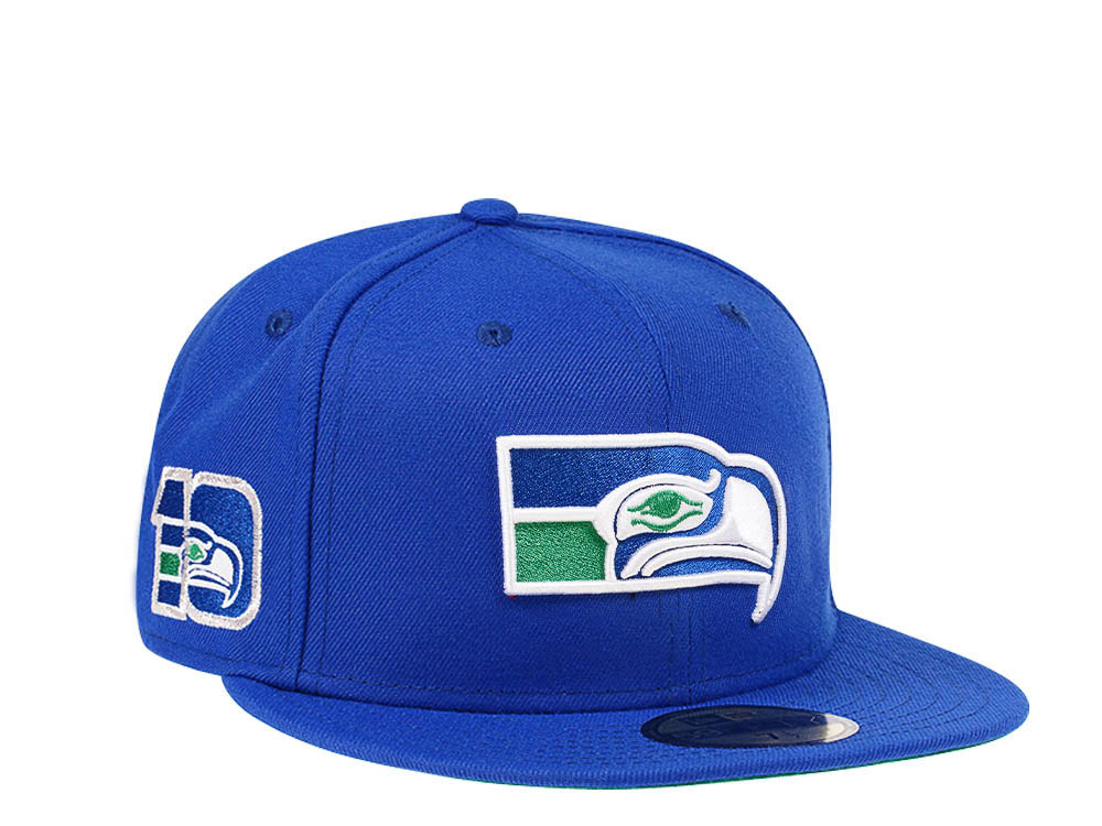 New Era Seattle Seahawks 10th Anniversary Throwback Edition 59Fifty Fitted Gorra