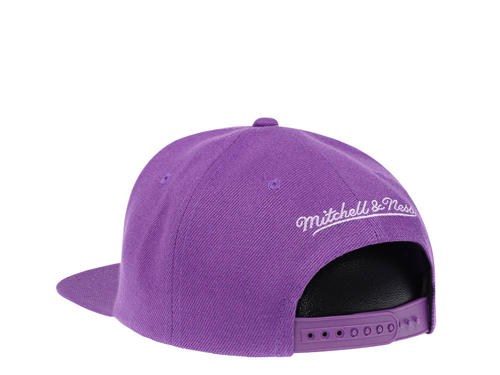 Mitchell & Ness Toronto Raptors Purple Hardwood Classic Snapback Gorra