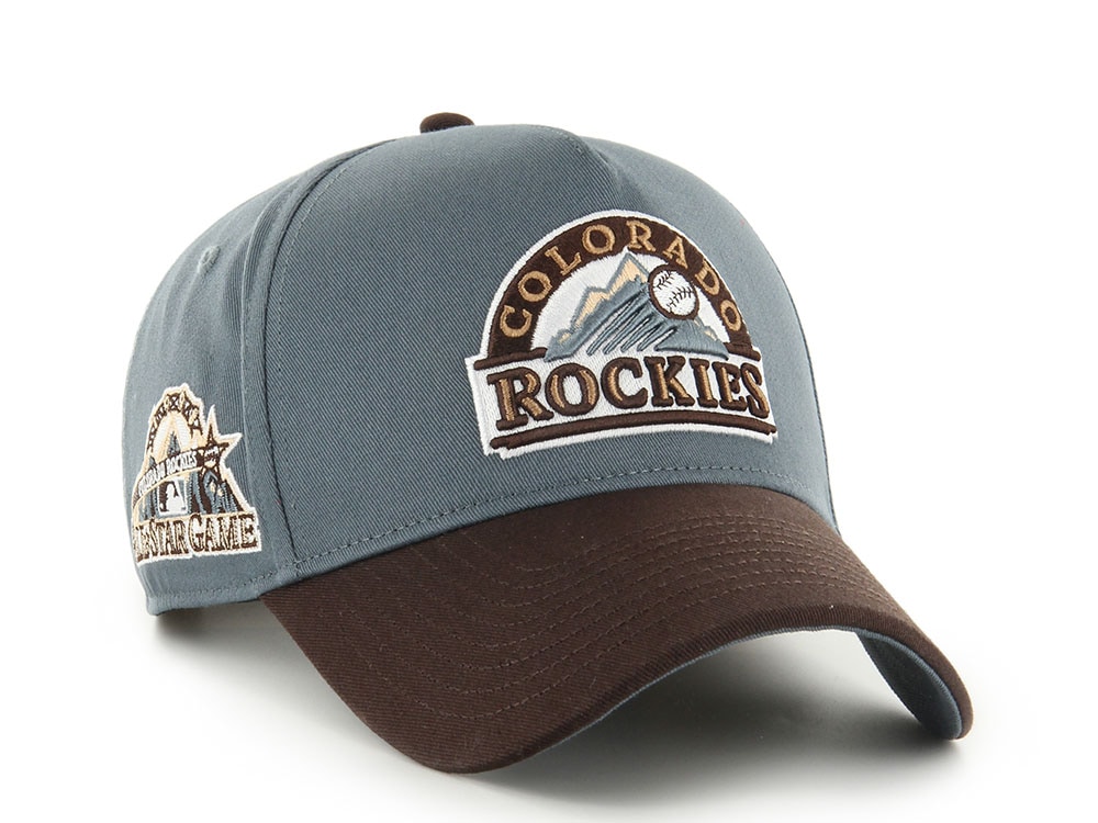 47Brand Colorado Rockies All Star Game 1998 Basalt Edition MVP Snapback Gorra