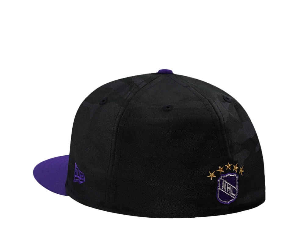 New Era Los Angeles Kings 25th Anniversary Black Two Tone Edition 59Fifty Fitted Gorra