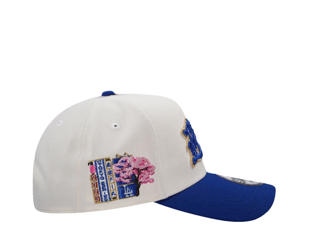 New Era Los Angeles Dodgers Tokyo Series 2025 Kanji Chrome Two Tone Edition 9Forty A Frame Snapback Gorra