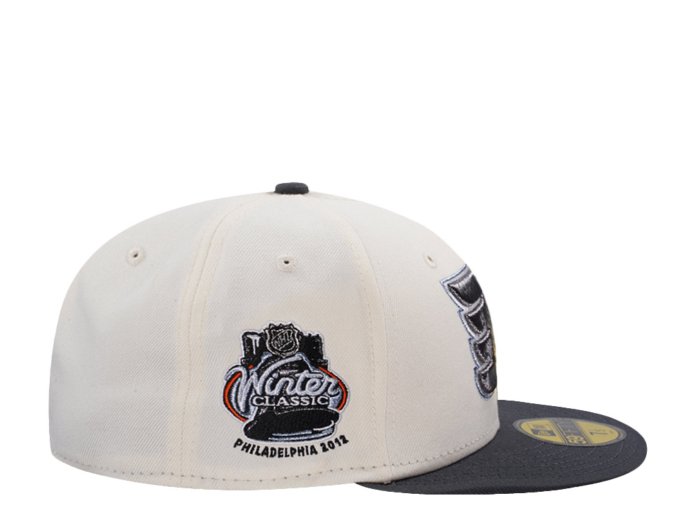 New Era Philadelphia Flyers Winter Classic 2012 Chrome Two Tone Edition 59Fifty Fitted Gorra