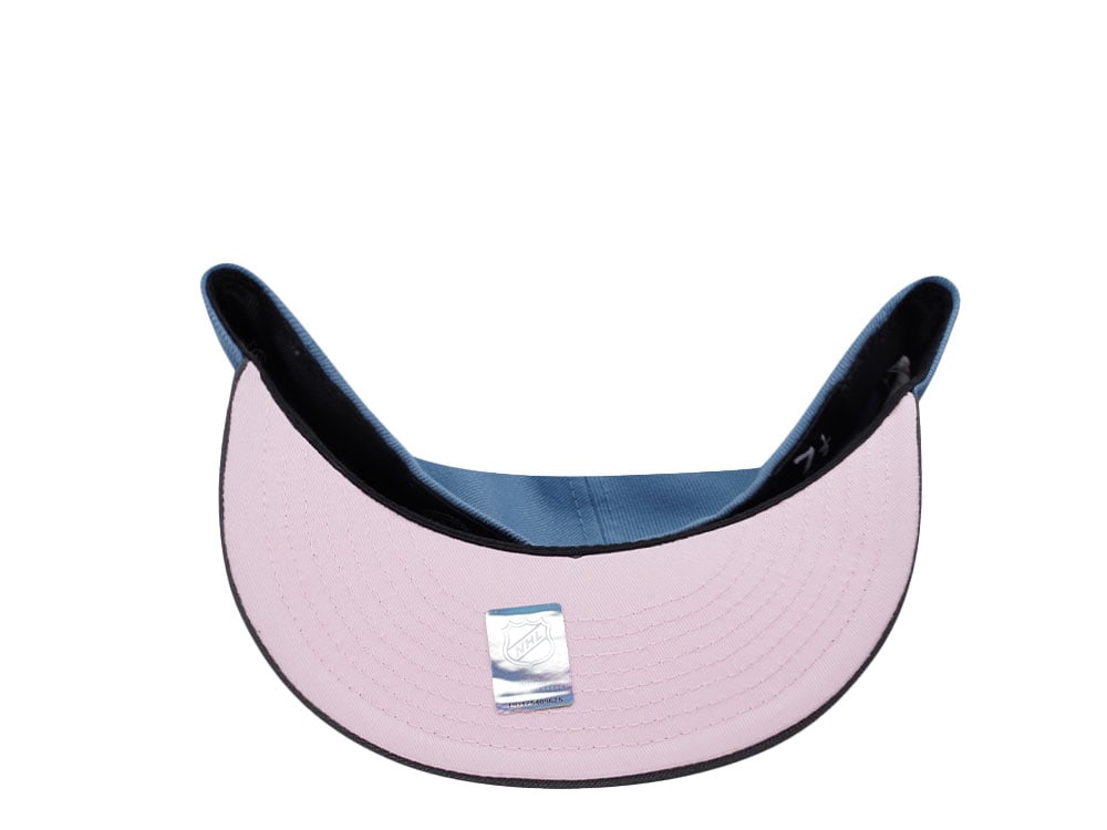 New Era Colorado Avalanche 25th Anniversary Faded Blue Pink Two Tone Edition 59Fifty Fitted Gorra