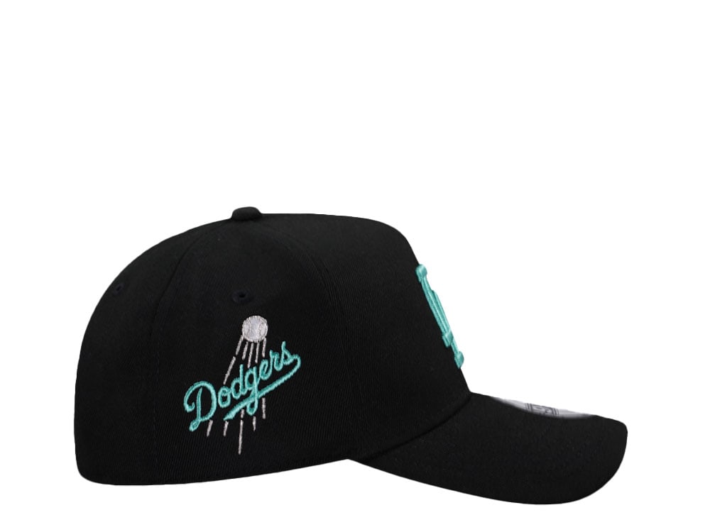 New Era Los Angeles Dodgers Black Tiffany Prime Edition 9Forty A Frame Snapback Gorra