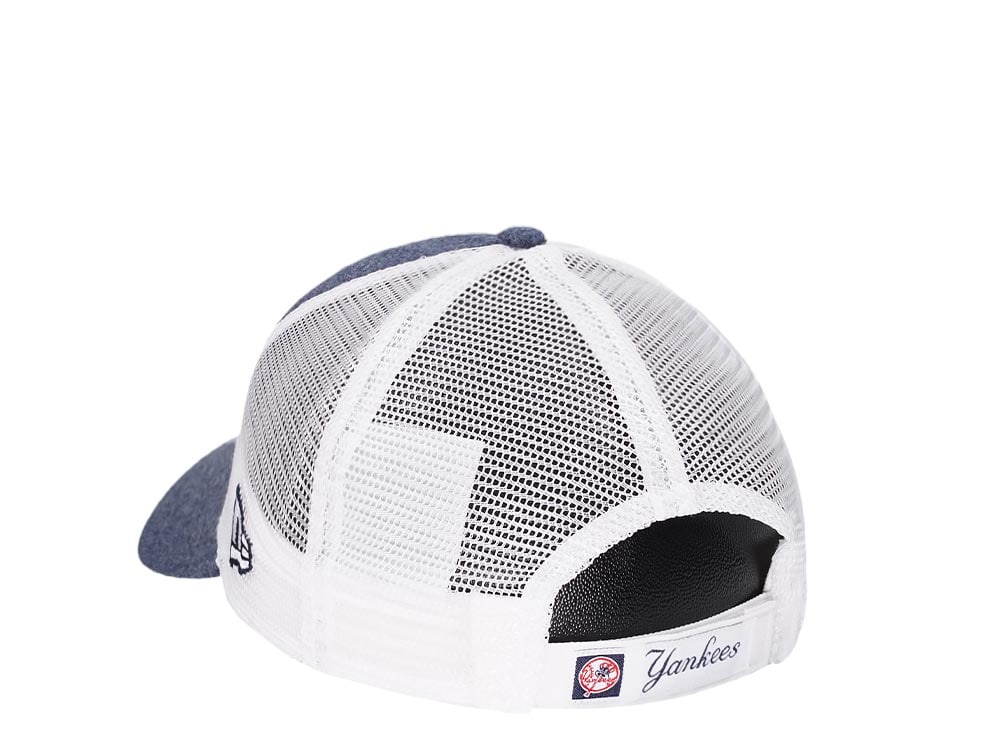 New Era New York Yankees Navy Trucker Strapback Gorra