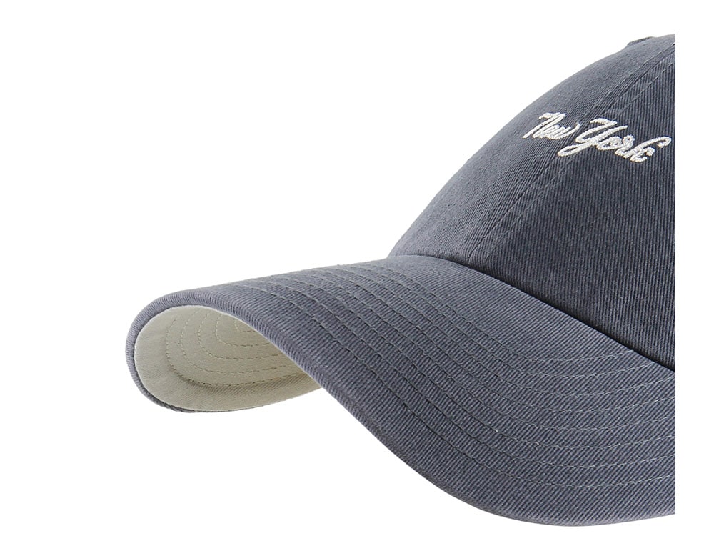 47Brand New York Yankees Vintage Navy Base Runner Edition Clean Up Strapback Gorra