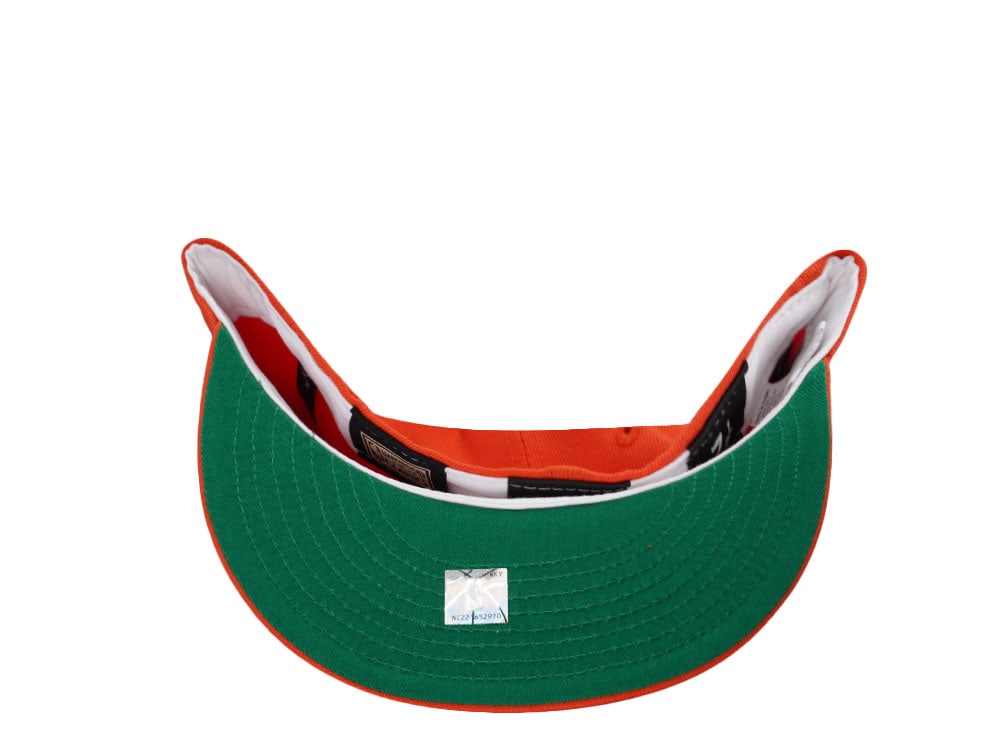 New Era Cleveland Cavaliers Eastern Conference Orange Throwback Edition 59Fifty Fitted Gorra