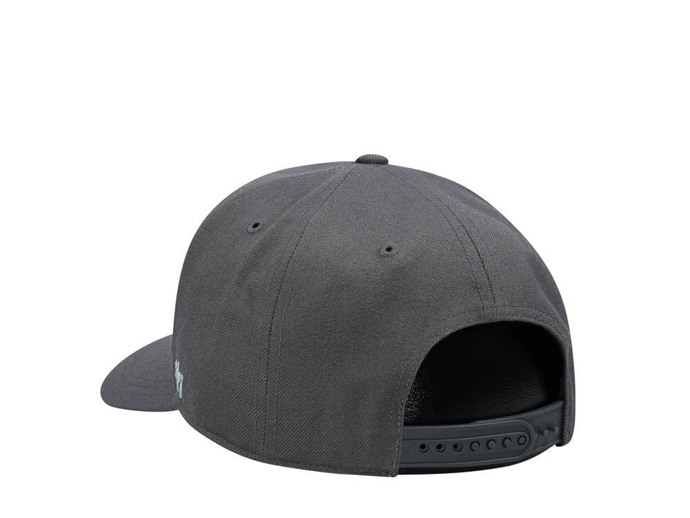 47Brand Oakland Athletics Charcoal Cold Zone MVP DP Snapback Gorra