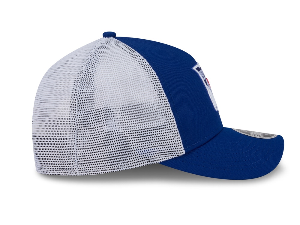 New Era New York Rangers Official Team Color Edition 9Forty M Crown A Frame Trucker Snapback Gorra
