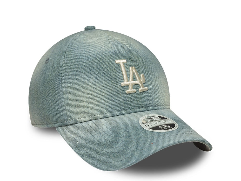New Era Los Angeles Dodgers Denim 9Twenty A Frame Strapback Gorra