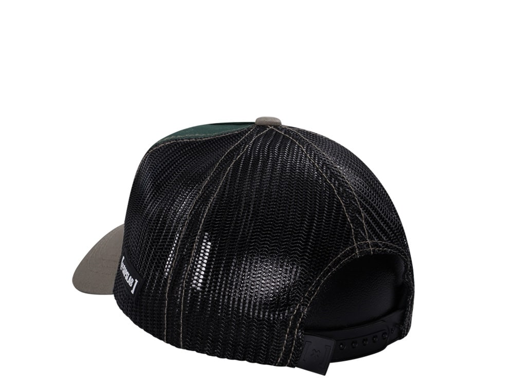 Capslab Disney Rapetou Green Grey Trucker Snapback Gorra