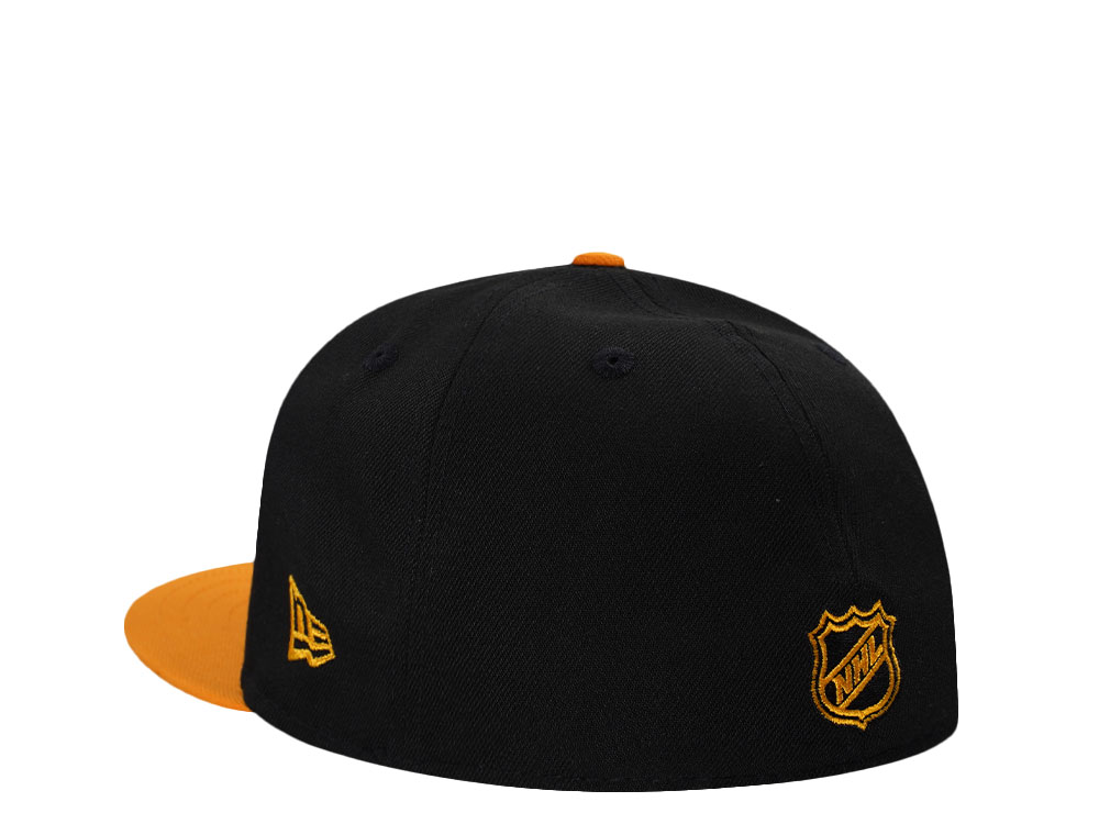 New Era Pittsburgh Penguins 25th Anniversary Metallic Black Two Tone Edition 59Fifty Fitted Gorra