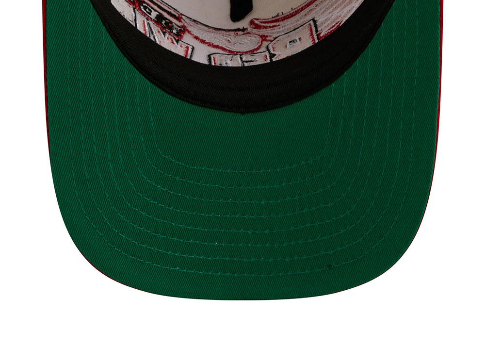 New Era Detroit Red Wings Classic Logo Two Tone Edition 9Fifty A Frame Snapback Gorra