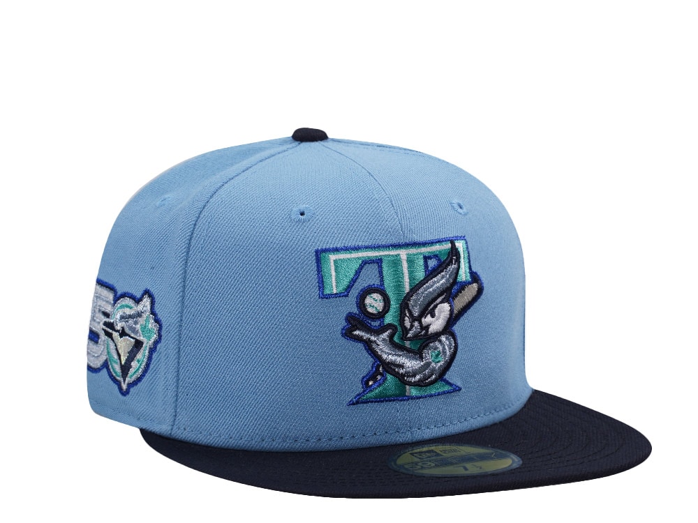 New Era Toronto Blue Jays 50th Anniversary Sky Blue Two Tone Edition 59Fifty Fitted Gorra