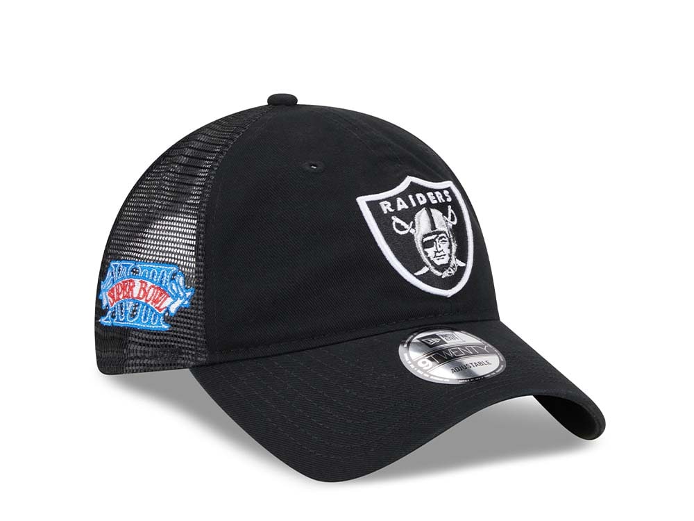 New Era Las Vegas Raiders Super Bowl XVIII Trucker Edition 9Twenty Snapback Gorra