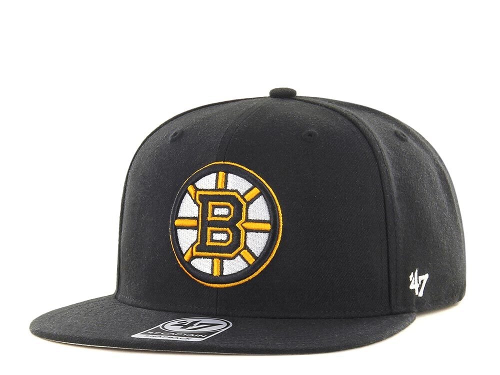 47brand Boston Bruins Captain Snapback Gorra