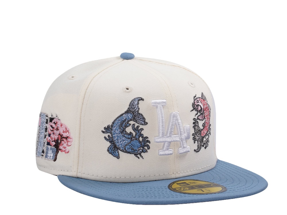 New Era Los Angeles Dodgers Tokyo Series 2025 Chrome Two Tone Edition 59Fifty Fitted Gorra