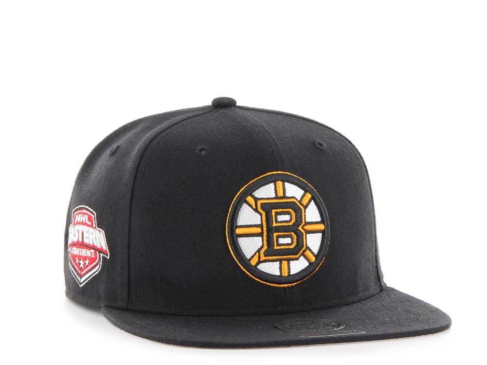 47Brand Boston Bruins Sure Shot Captain Snapback Gorra