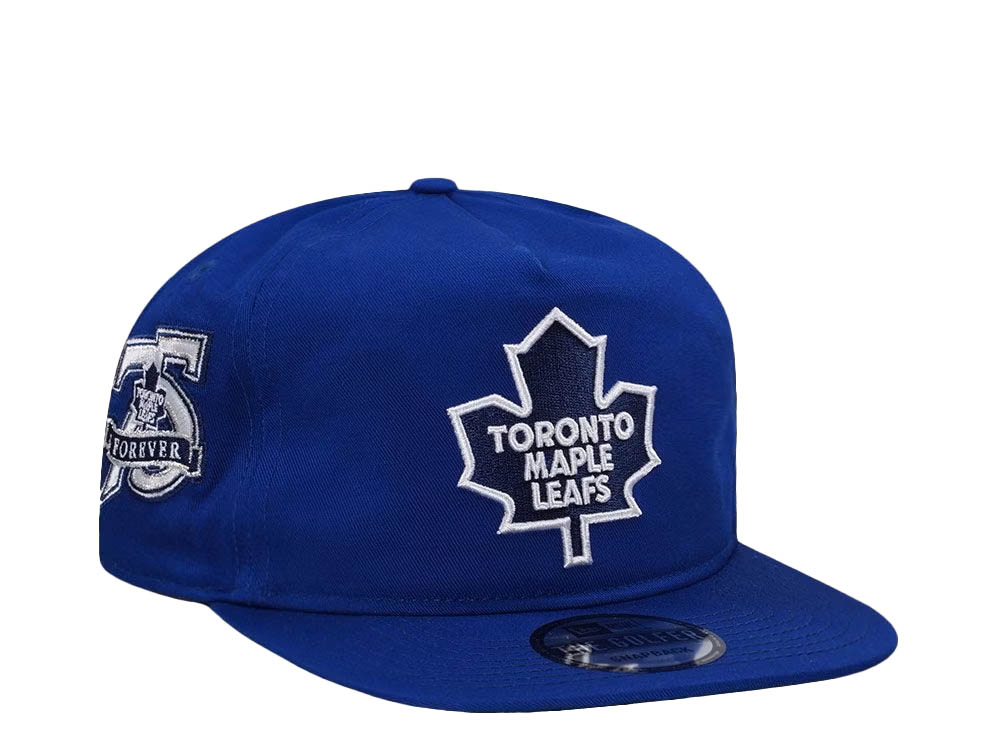 New Era Toronto Maple Leafs 75th Anniversary Vintage Edition Golfer Snapback Gorra