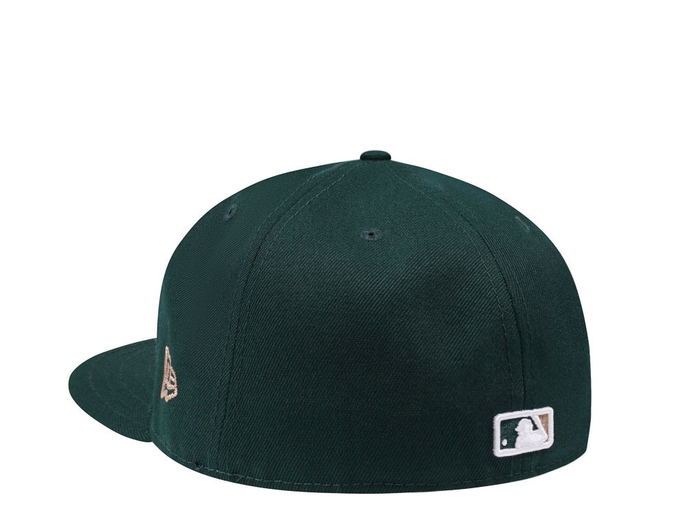 New Era St. Louis Cardinals Dark Green Beige Edition 59Fifty Fitted Gorra