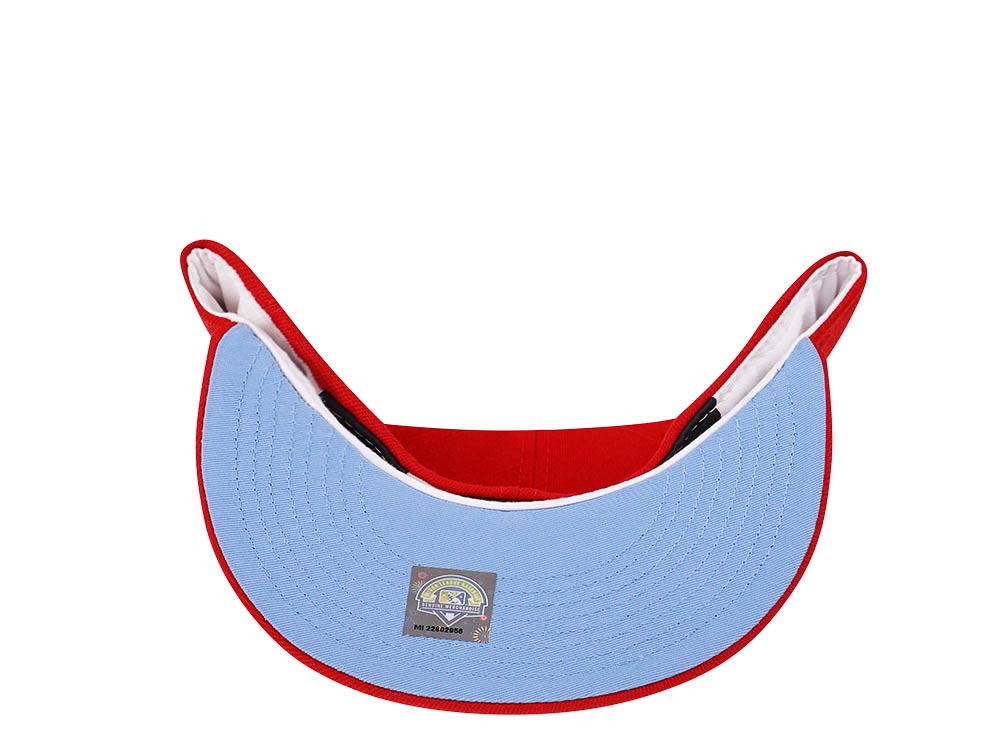 New Era Brooklyn Cyclones Red Glacier Blue Edition 59Fifty Fitted Gorra