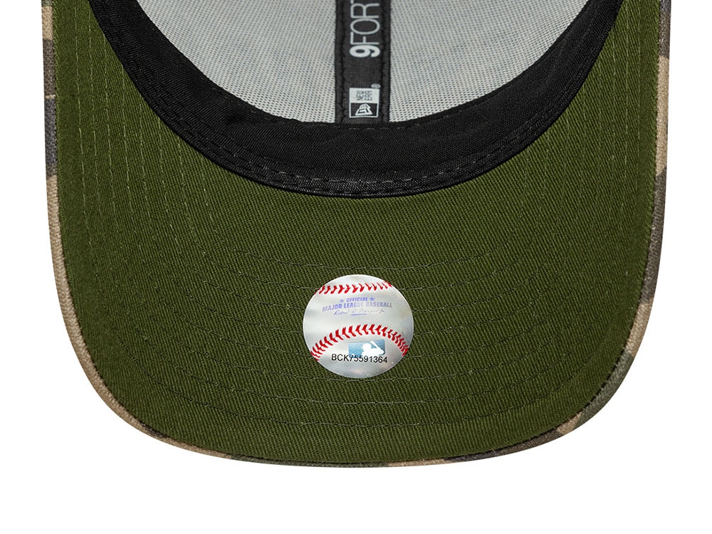 New Era New York Yankees Wordmark Camo 9Forty M Crown Snapback Gorra