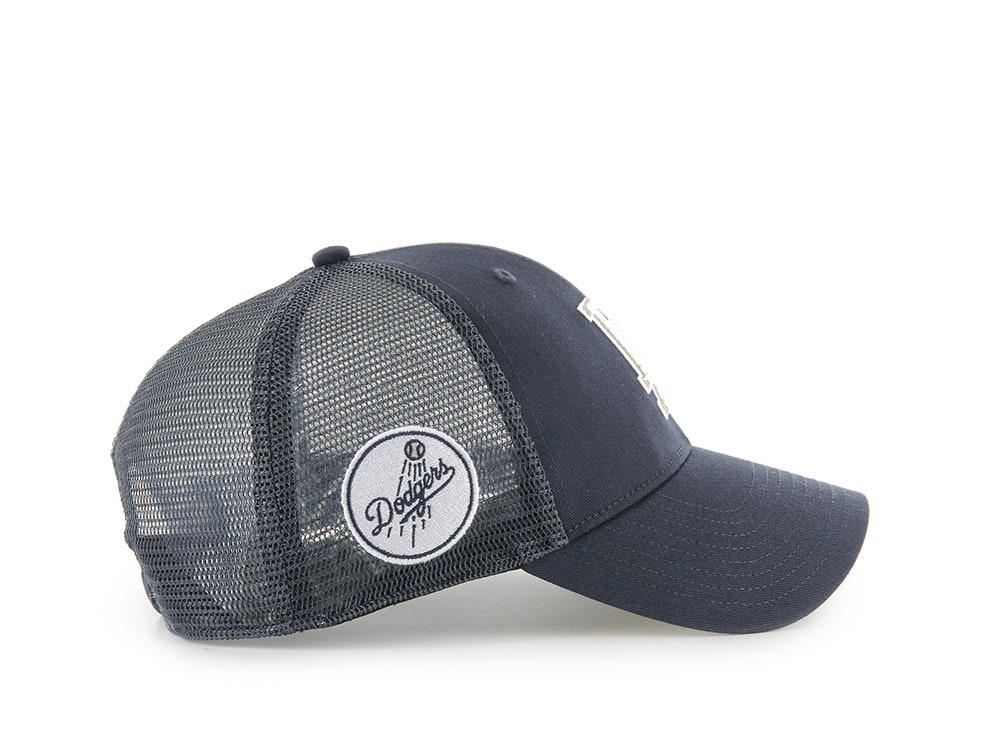 47Brand Los Angeles Dodgers Navy Branson Edition Trucker MVP Snapback Gorra