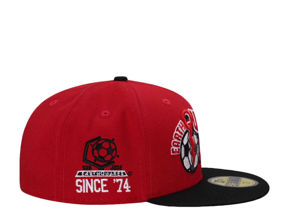 New Era San Jose Earthquakes MLS Throwback Two Tone Edition 59Fifty Fitted Gorra