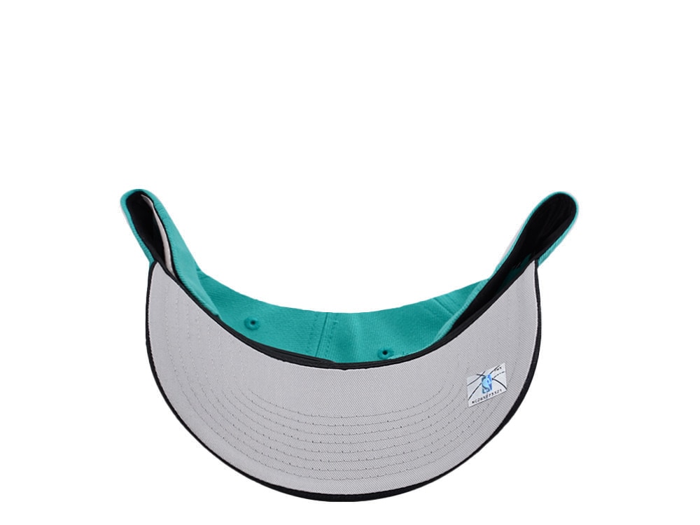 Mitchell & Ness San Antonio Spurs NBA In The City Teal Edition Pro Pinch Fit Snapback Gorra