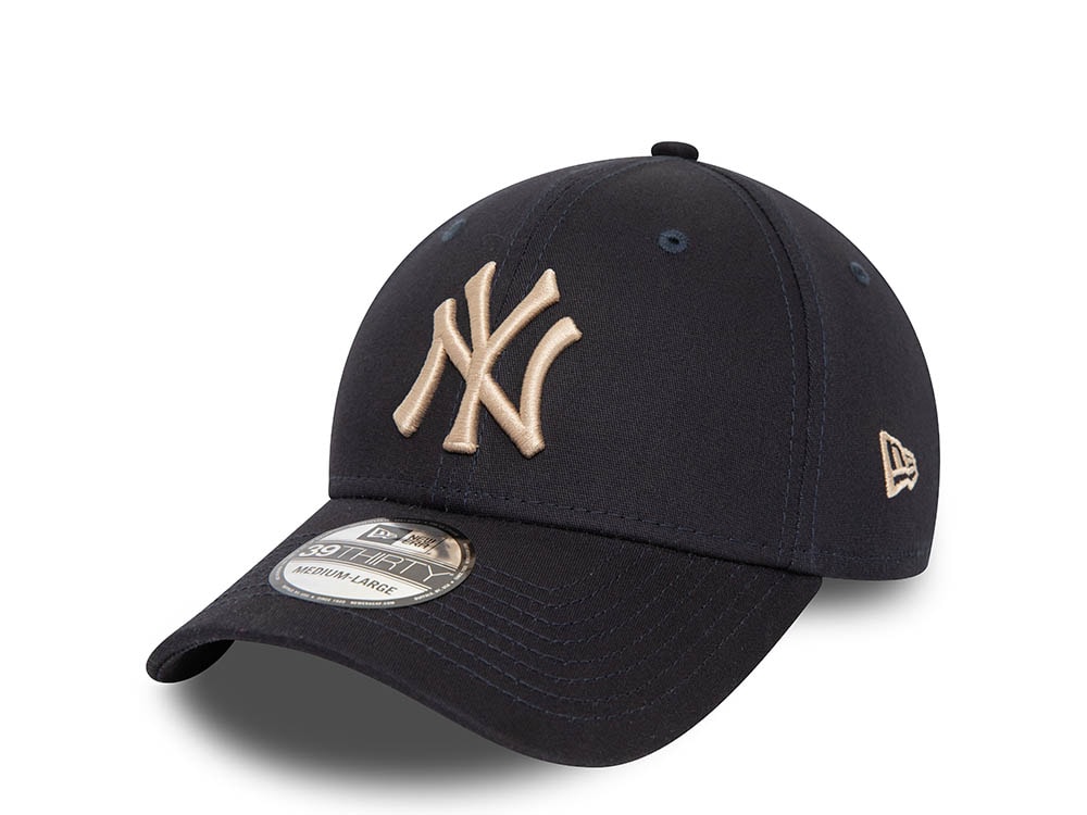 New Era New York Yankees Navy League Essential Edition 39Thirty Stretch Gorra
