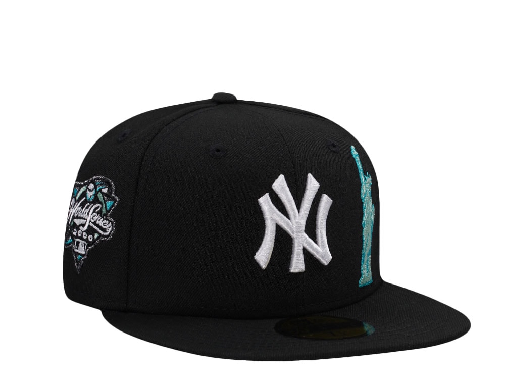 New Era New York Yankees Liberty World Series 2000 Black Prime Edition 59Fifty Fitted Gorra