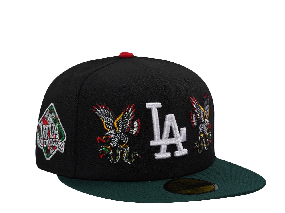 New Era Los Angeles Dodgers Viva Eagle Black Two Tone Edition 59Fifty Fitted Gorra