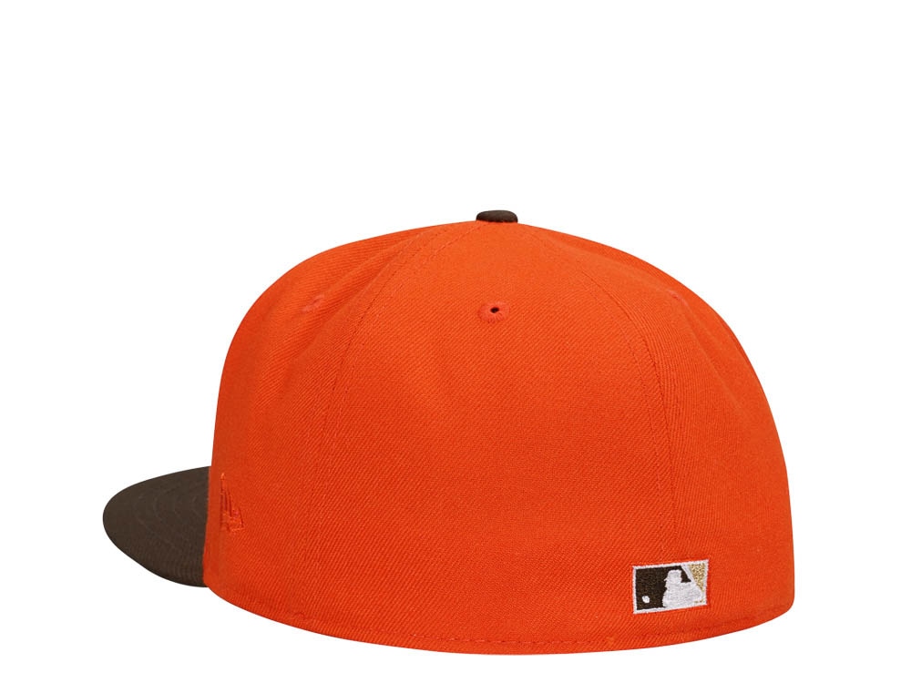 New Era Philadelphia Athletics World Series 1929 Orange Two Tone Edition 59Fifty Fitted Gorra