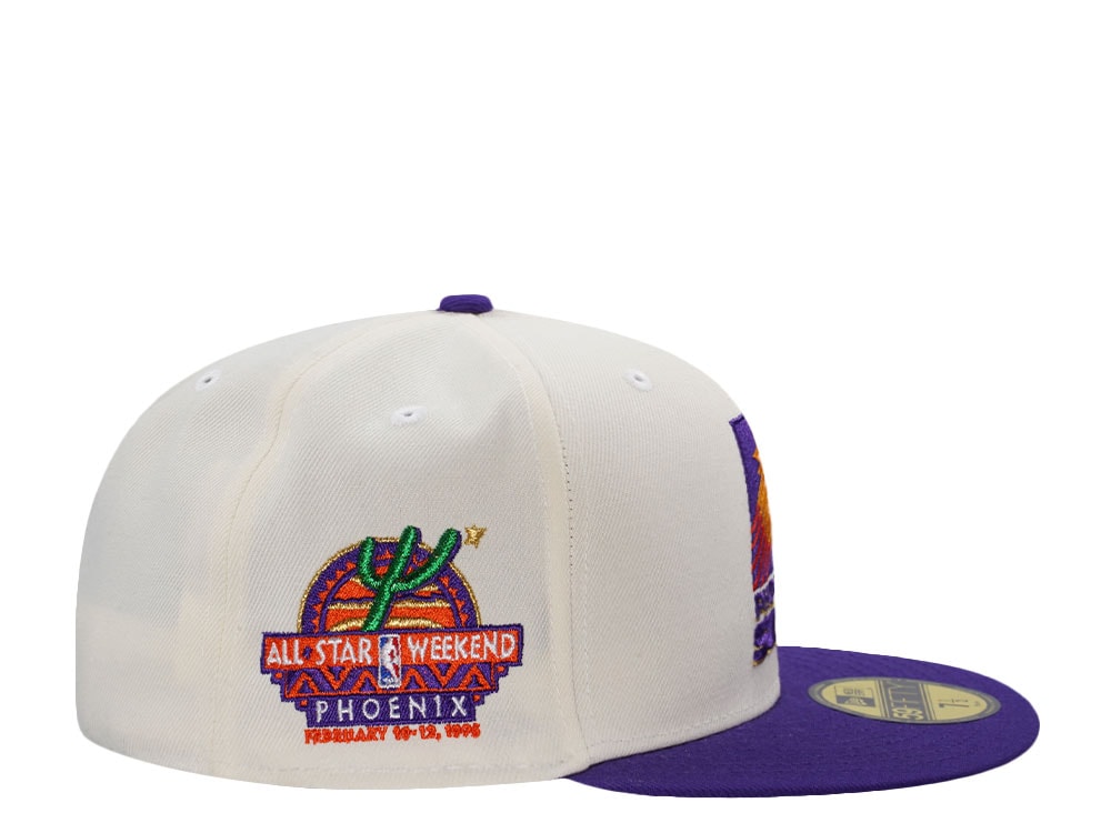 New Era Phoenix Suns All Star Game 1995 Chrome Edition 59Fifty Fitted Gorra