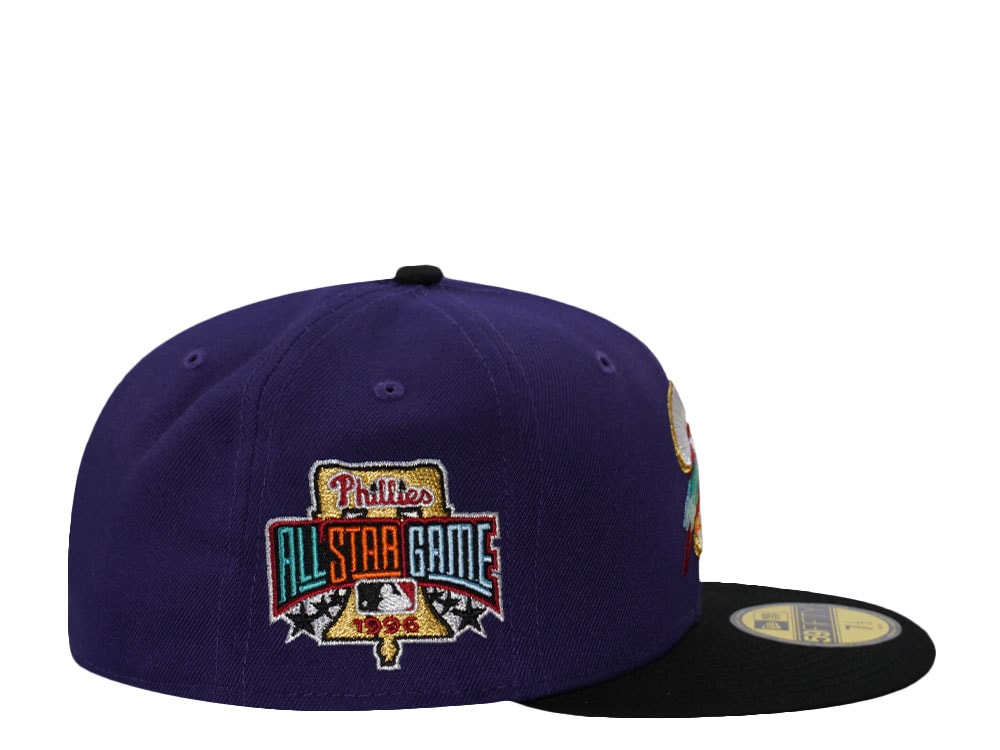 New Era Philadelphia Phillies All Star Game 1996 Purple Two Tone Edition 59Fifty Fitted Gorra