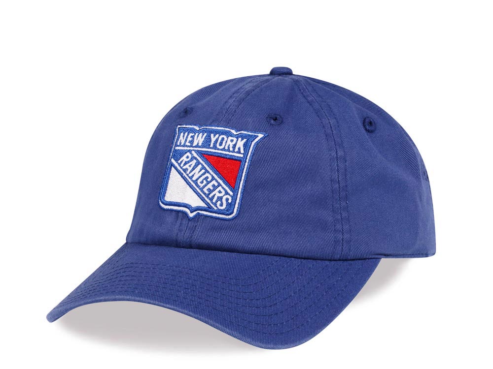 American Needle New York Rangers Blue Casual Strapback Gorra