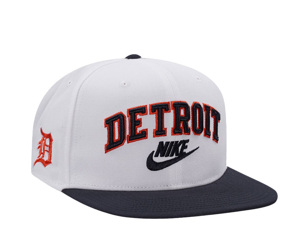 Nike Detroit Tigers Edition 1961-63 Cooperstown Dri-Fit White Edition Snapback Gorra