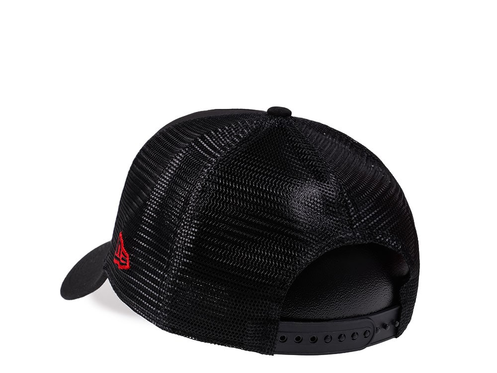 New Era Chicago Bulls Red Pop Edition A Frame Trucker Gorra